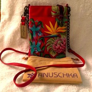 Anuschka Cross Body Purse